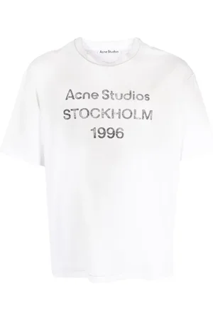 Acne Studios T-shirt à logo imprimé