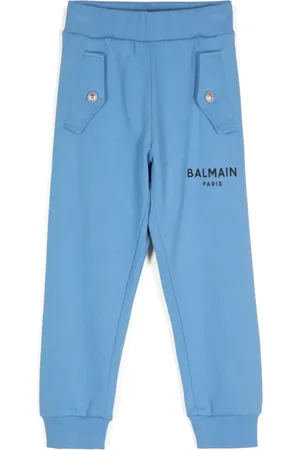 Balmain Pantalon à logo imprimé