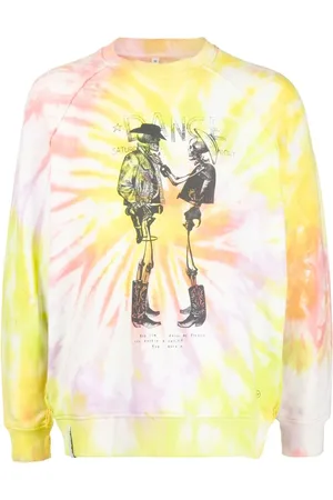 Stain Shade X Hiroshi Fujiwara sweat à imprimé tie-dye