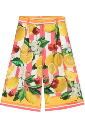 Dolce & Gabbana Pantalon imprimé à coupe ample