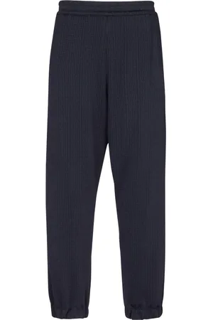 Balmain Pantalon de jogging à taille élastiquée
