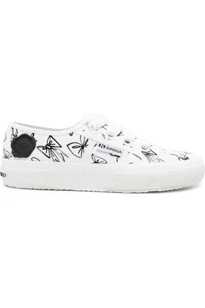Viktor & Rolf X Superga baskets à nœud imprimé