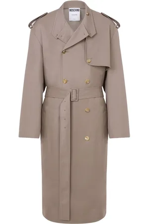 Moschino Trench à boutonnière croisée