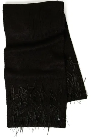 Twin-Set écharpe ornée de plumes