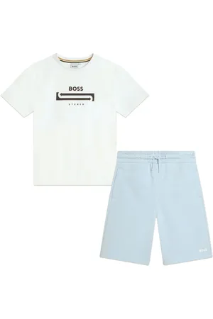 HUGO BOSS Survêtement en coton à logo imprimé