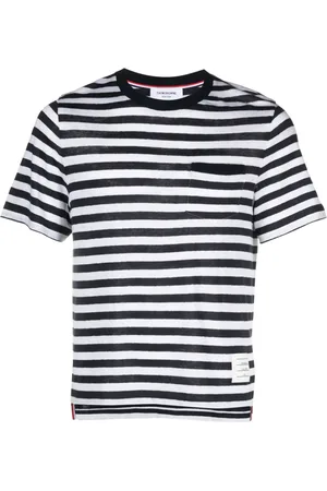 Thom Browne T-shirt à rayures horizontales