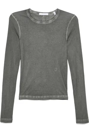 Helmut Lang Chemise à effet délavé