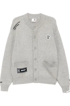 A Bathing Ape Cardigan à logo