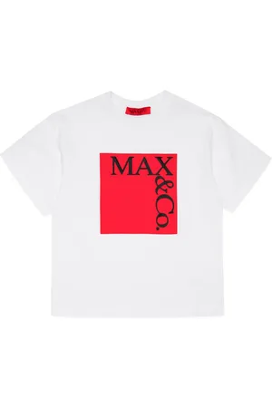 MAX&Co. Kids T-shirt en coton à logo imprimé
