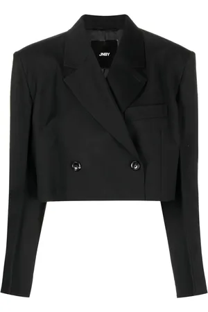 JNBY Blazer crop à boutonnière croisée