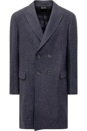 Ermenegildo Zegna Manteau à boutonnière croisée