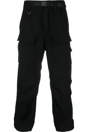 Y-3 Pantalon crop à poches cargo