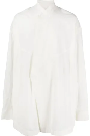 JULIUS Chemise en coton à fermeture dissimulée