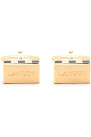 Lanvin Boutons de manchette à logo gravé