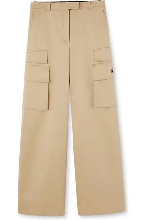 VERSACE Pantalon ample à taille haute