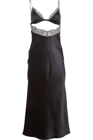 FLEUR DU MAL Robe-nuisette Rose à perles