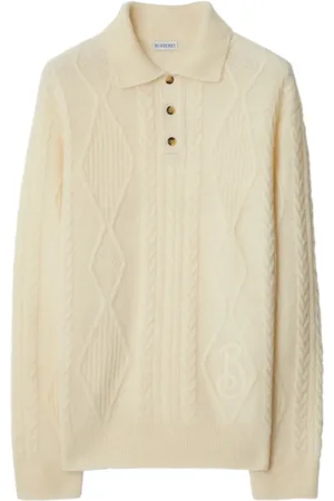 Burberry Polo en maille Aran