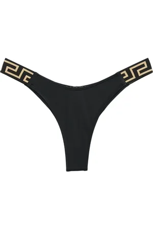 VERSACE Bas de bikini à détail Greca