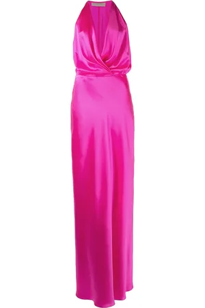 Michelle Mason Robe longue à dos nu