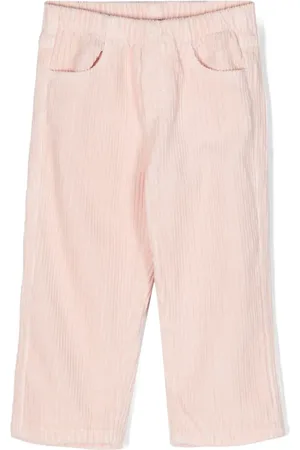 Il gufo Pantalon en velours côtelé à taille élastiquée