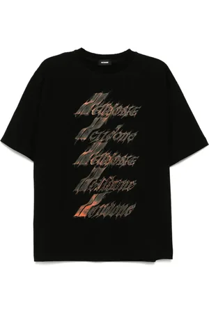 We11 Done T-shirt à logo imprimé
