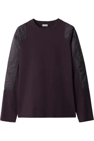 Burberry Sweat en coton à empiècements
