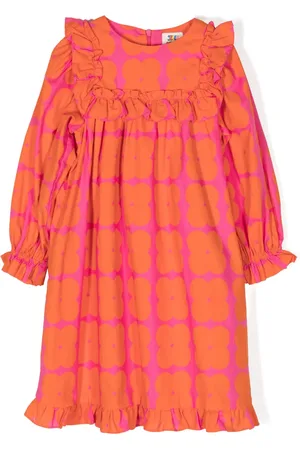 Jelly Mallow Robe volantée à carreaux