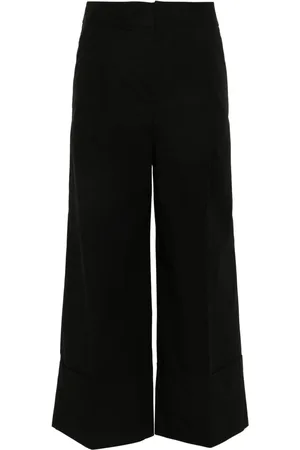 Twin-Set Pantalon court à coupe droite