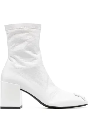 Courrèges Bottines Heritage 70 mm en cuir