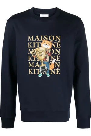 Maison Kitsuné Sweat Fox Champion en coton