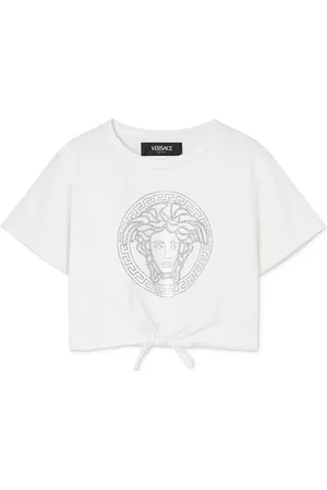 VERSACE T-shirt Medusa orné de cristaux
