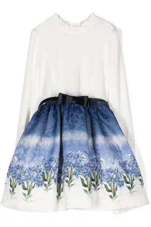 MONNALISA Robe ceinturée à fleurs