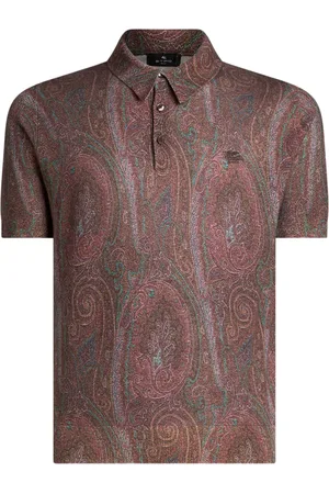 Etro Polo à imprimé cachemire