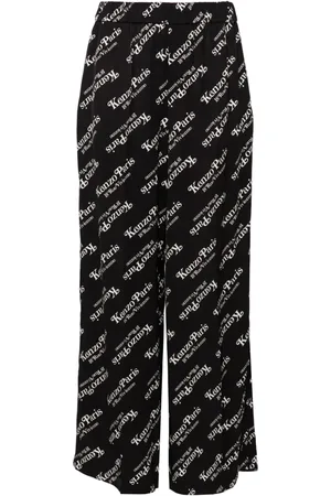 Kenzo Pantalon de pyjama Verdy à logo imprimé