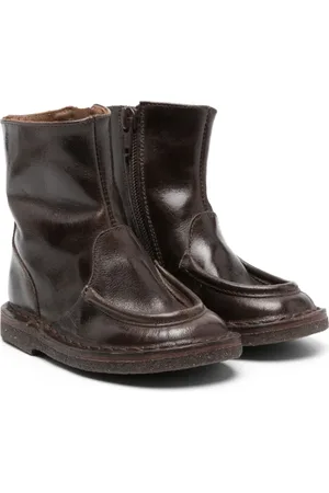 PèPè Bottines en cuir à bout rond