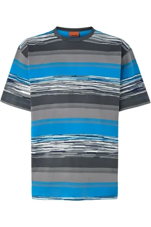 Missoni T-shirt en coton à rayures