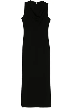 Totême Robe longue à col bénitier