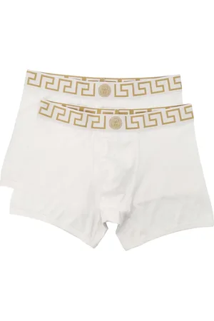 VERSACE Lot de deux boxers Greca Border