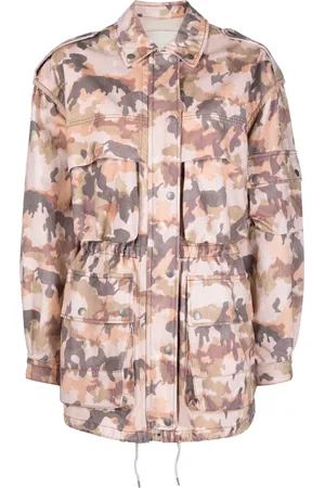 Isabel Marant Veste Elize à imprimé camouflage