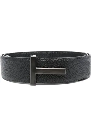 Tom Ford Ceinture en cuir à boucle logo
