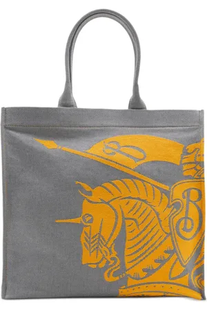 Burberry Sac cabas en toile à logo EKD