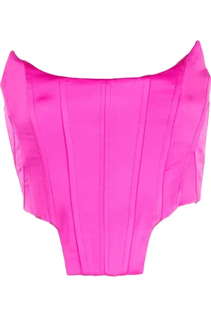 GIUSEPPE DI MORABITO Haut-corset en satin