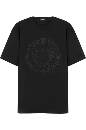 VERSACE T-shirt à motif Medusa brodé