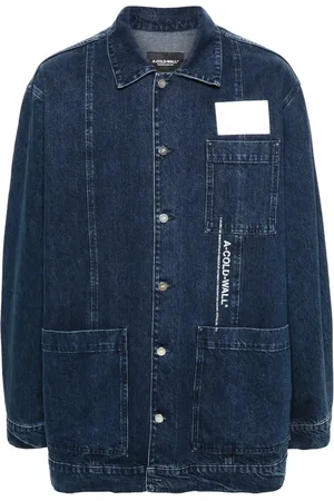 A-cold-wall* Veste en jean à logo imprimé