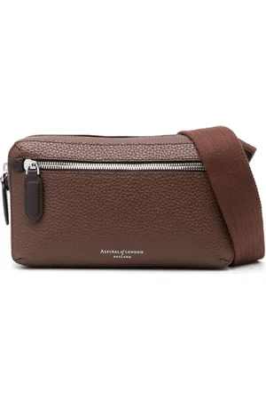 ASPINAL OF LONDON Sacoche Reporter Compact en cuir