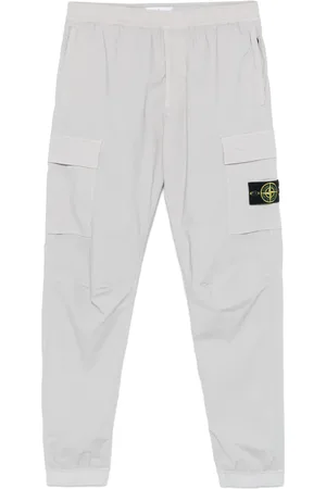 Stone Island Pantalon de jogging à patch logo