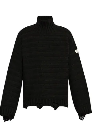 Maison Margiela Pull à effet usé