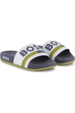 HUGO BOSS Claquettes à logo imprimé