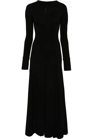 Victoria Beckham Robe longue à découpes