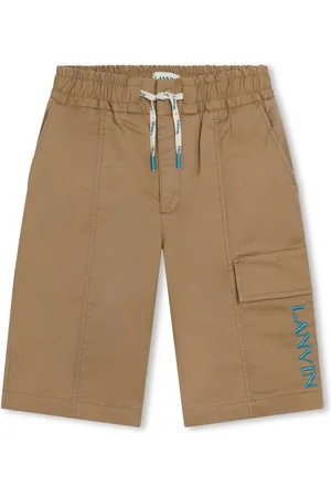 Lanvin Short à logo brodé